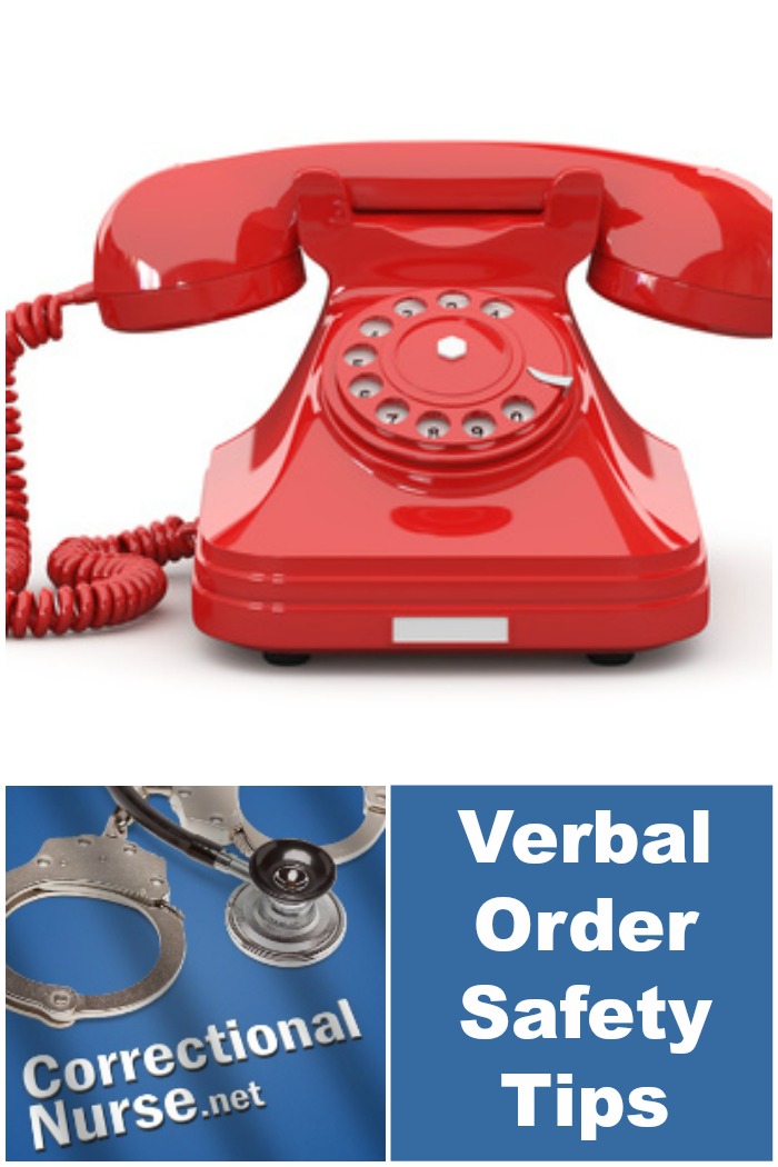 verbal order meaning