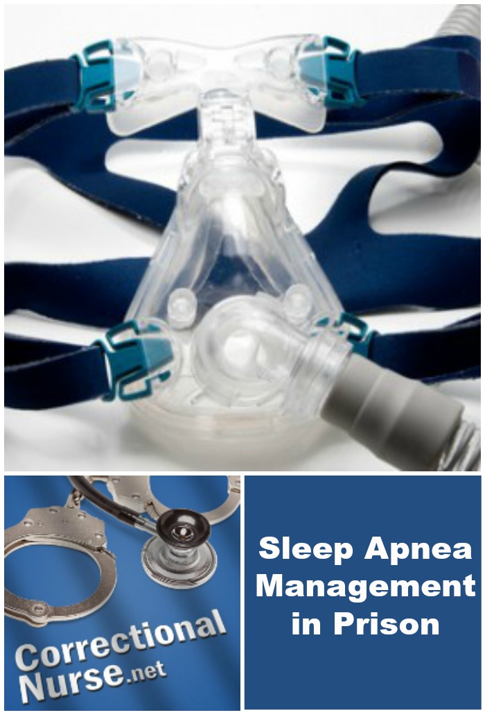 Sleep Apnea Management in Prison