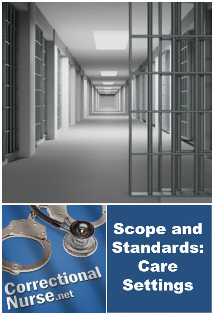 Scope and Standards Care Settings