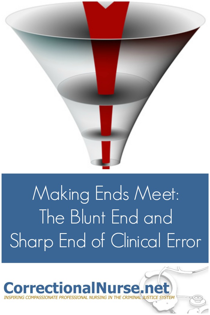 Making Ends Meet: The Blunt End and Sharp End of Clinical Error