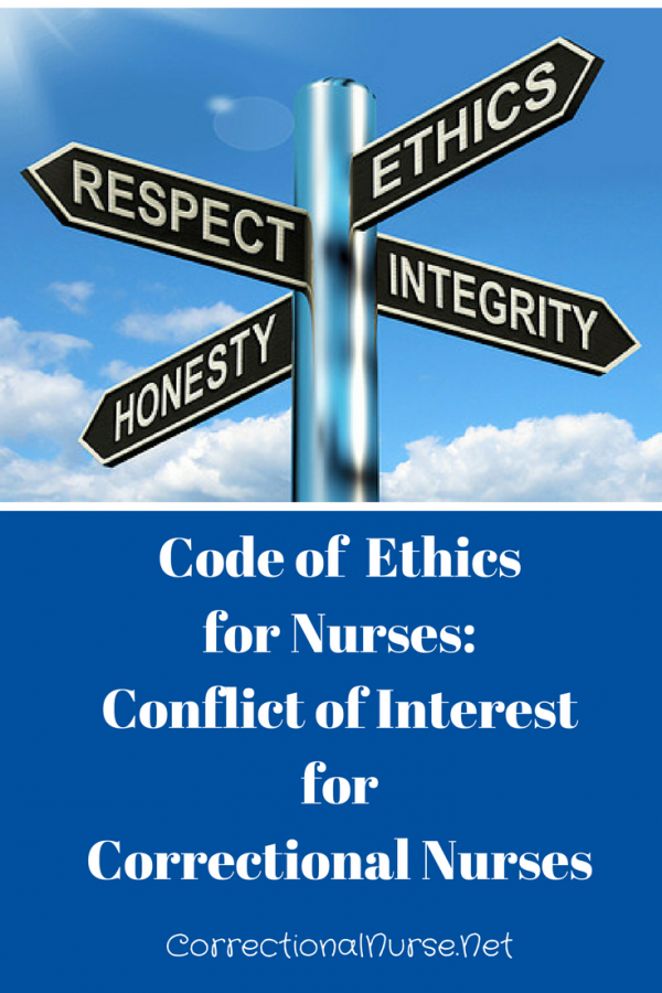 new-code-of-ethics-for-nurses-conflict-of-interest-for-correctional-nurses