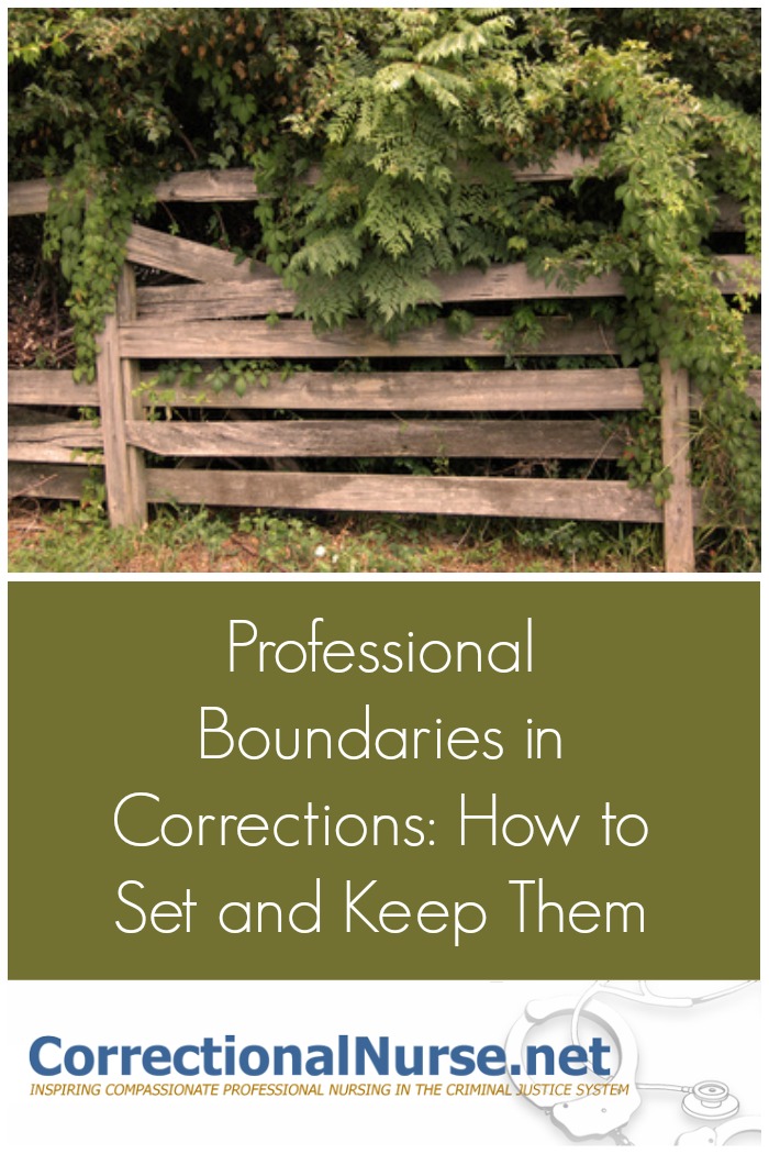 Professional boundaries in corrections: How to set and keep them