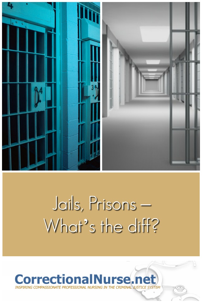 Difference between a jail and a prison