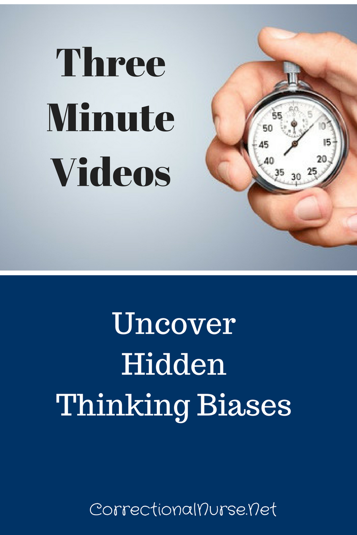 Three Minute Video: Uncovering Hidden Thinking Biases