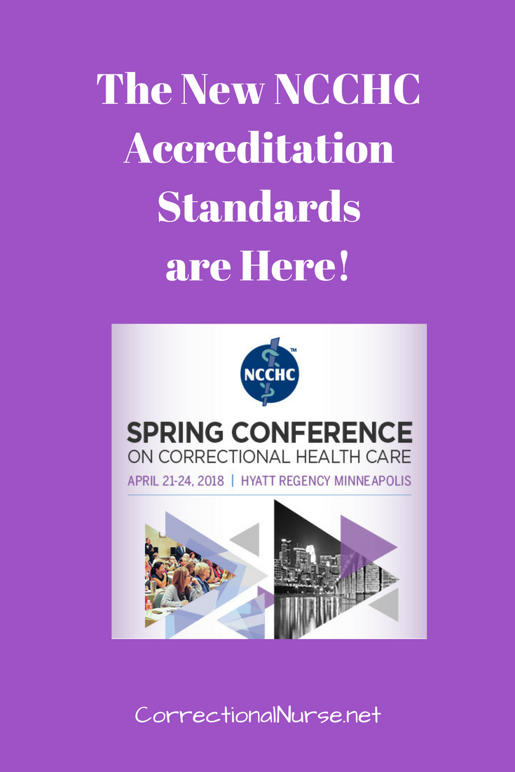 The New NCCHC Accreditation Standards are Here!